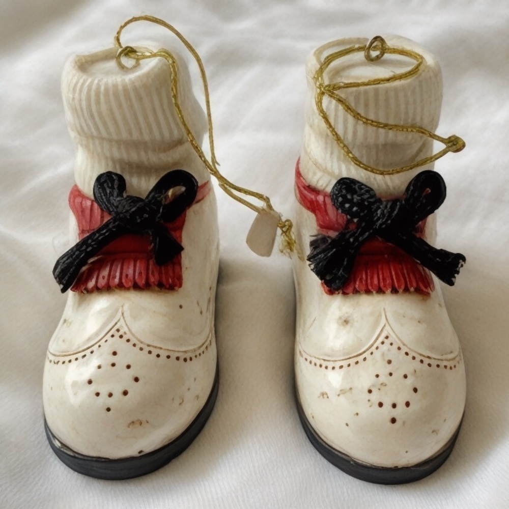 Miniature Saddle Shoe Christmas Ornaments - Picture 3 of 15